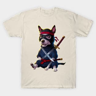 cute Ninja dog T-Shirt